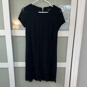 Laundry By Shelli Segal Black Lace Mini Dress